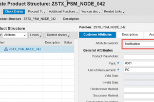 Product Structure Management - Customer Attributes